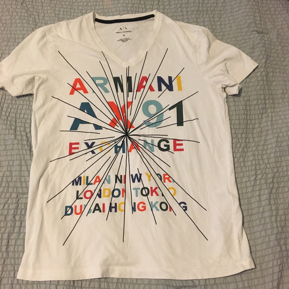 NWOT Women’s Armani Exchange Graphic Tee / Top